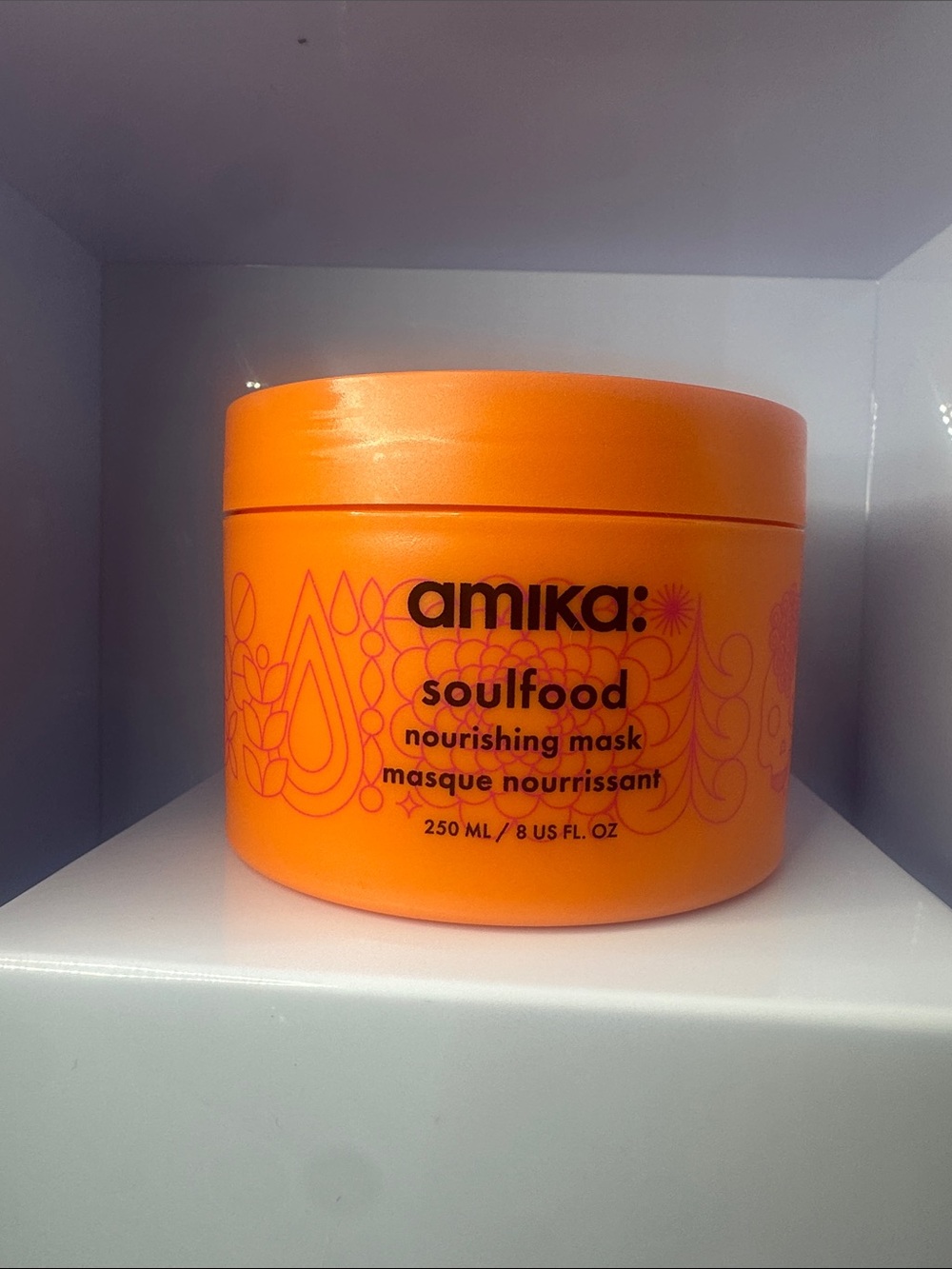 amika Soulfood Nourishing Mask — Orange Jar